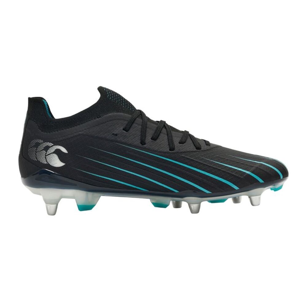 Canterbury Unisex Adult Speed Falcon 2.0 Elite Soft Ground Rugby Boots / Black/G